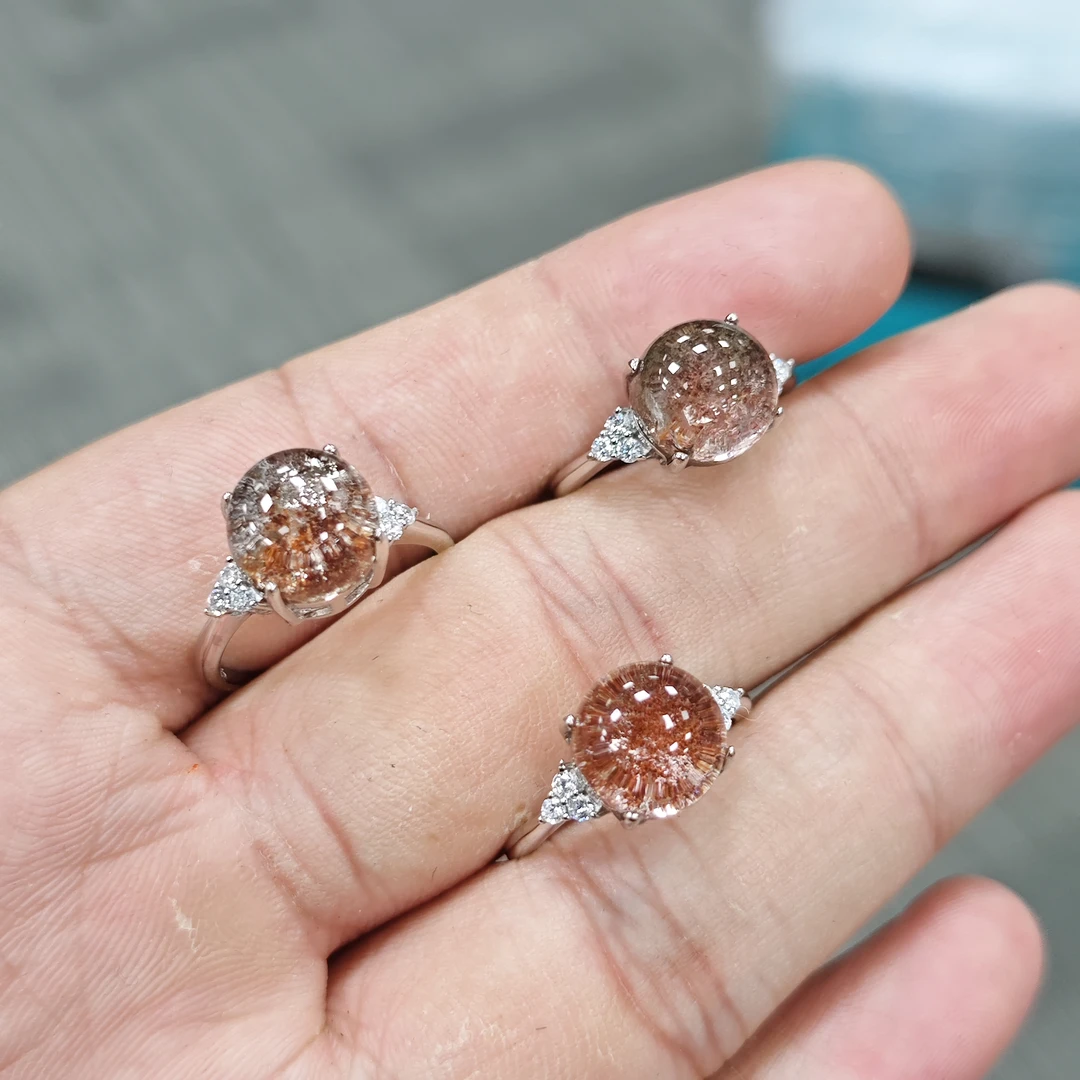 【书记甄选】天然幽灵戒指 多样式发一件 6198CK