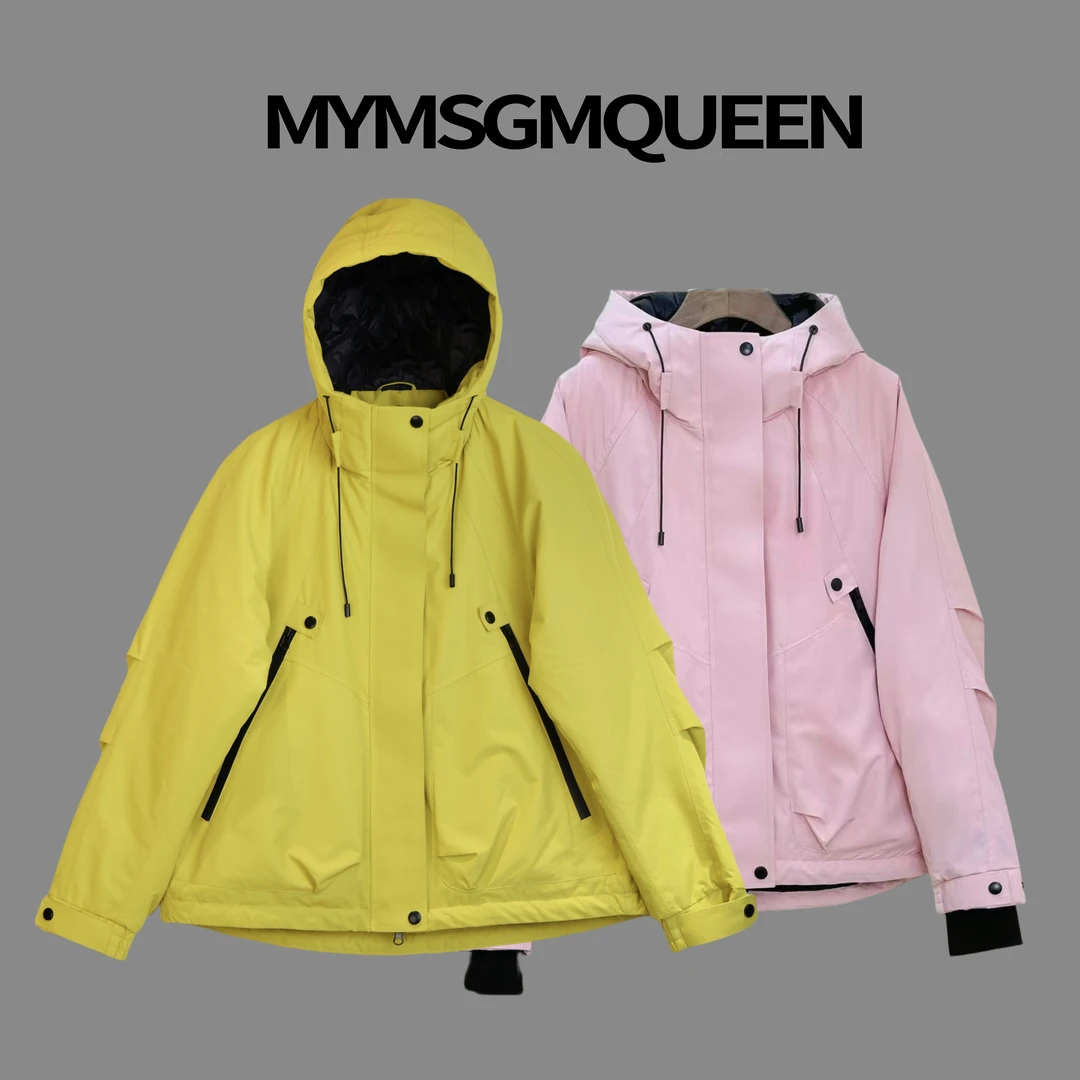 “鸟家”鹅绒冲锋羽绒服