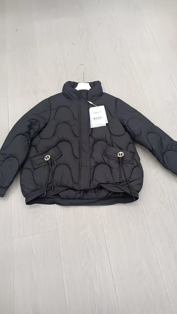 女士时尚休闲棉服802- J