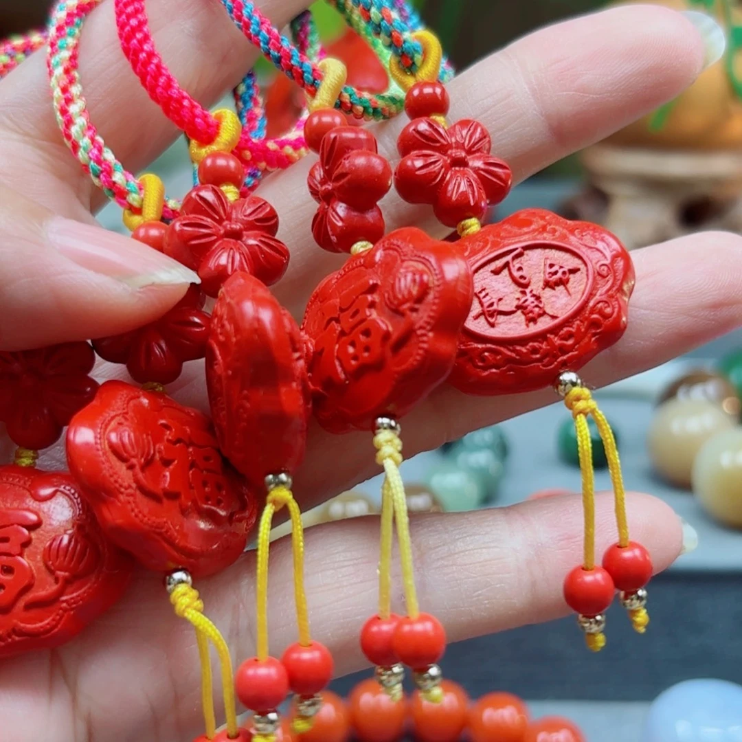 天然辰砂多样性发货一件