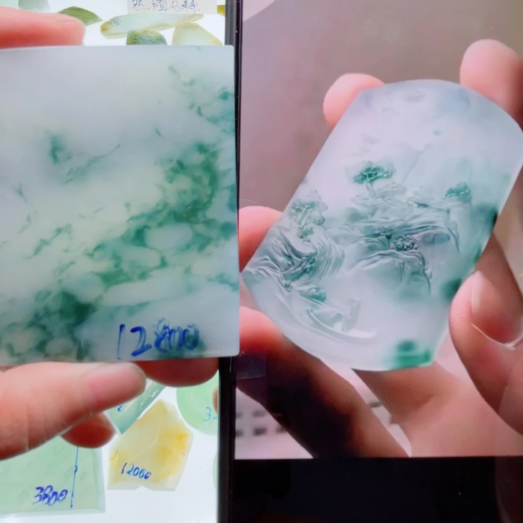 定制翡翠未镶嵌包工