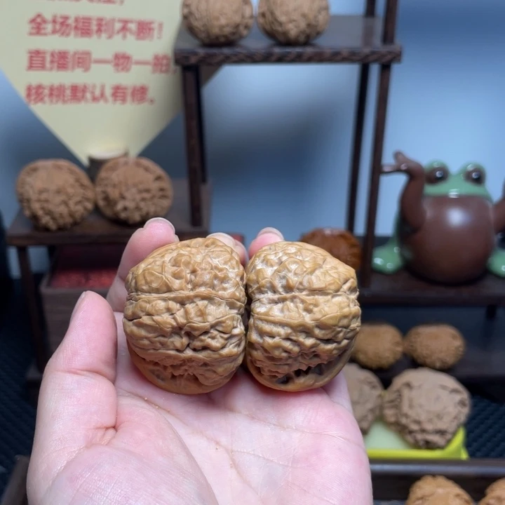 把件文玩核桃蛤蟆42闪19