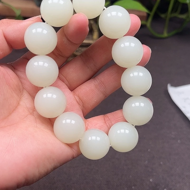 和田玉（白玉）未镶嵌套链