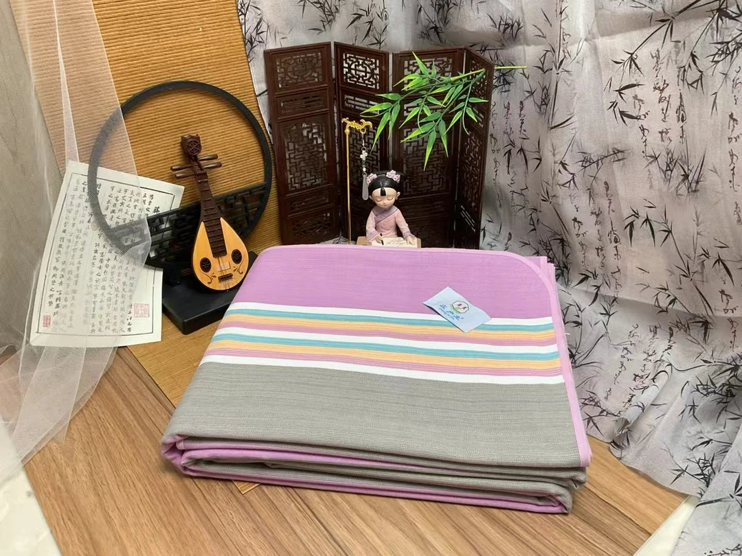 【庄户主】一等品全棉老粗布﹣暮色流光（双面款高支高密）