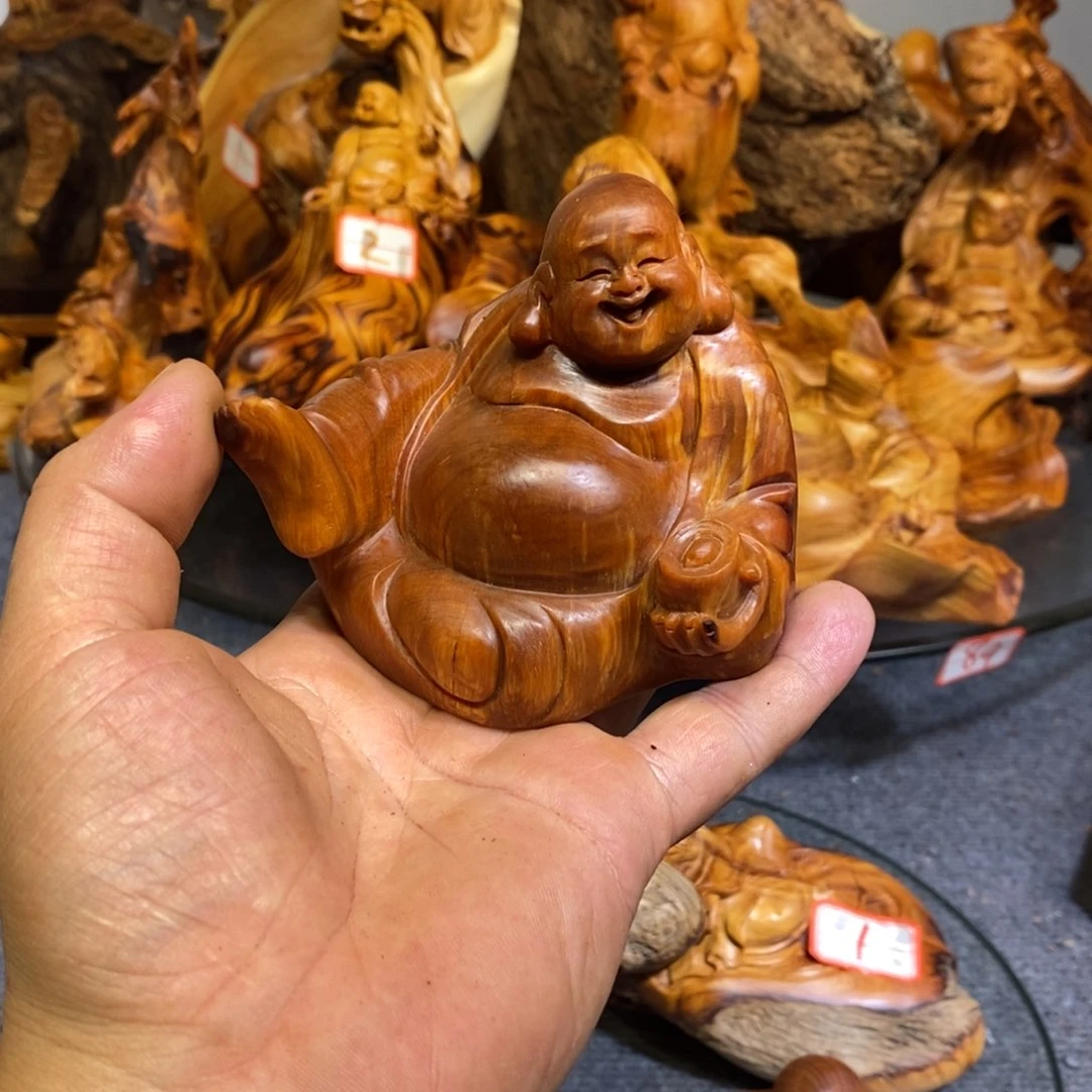 柏木（崖柏）木雕工艺品摆件家居手串