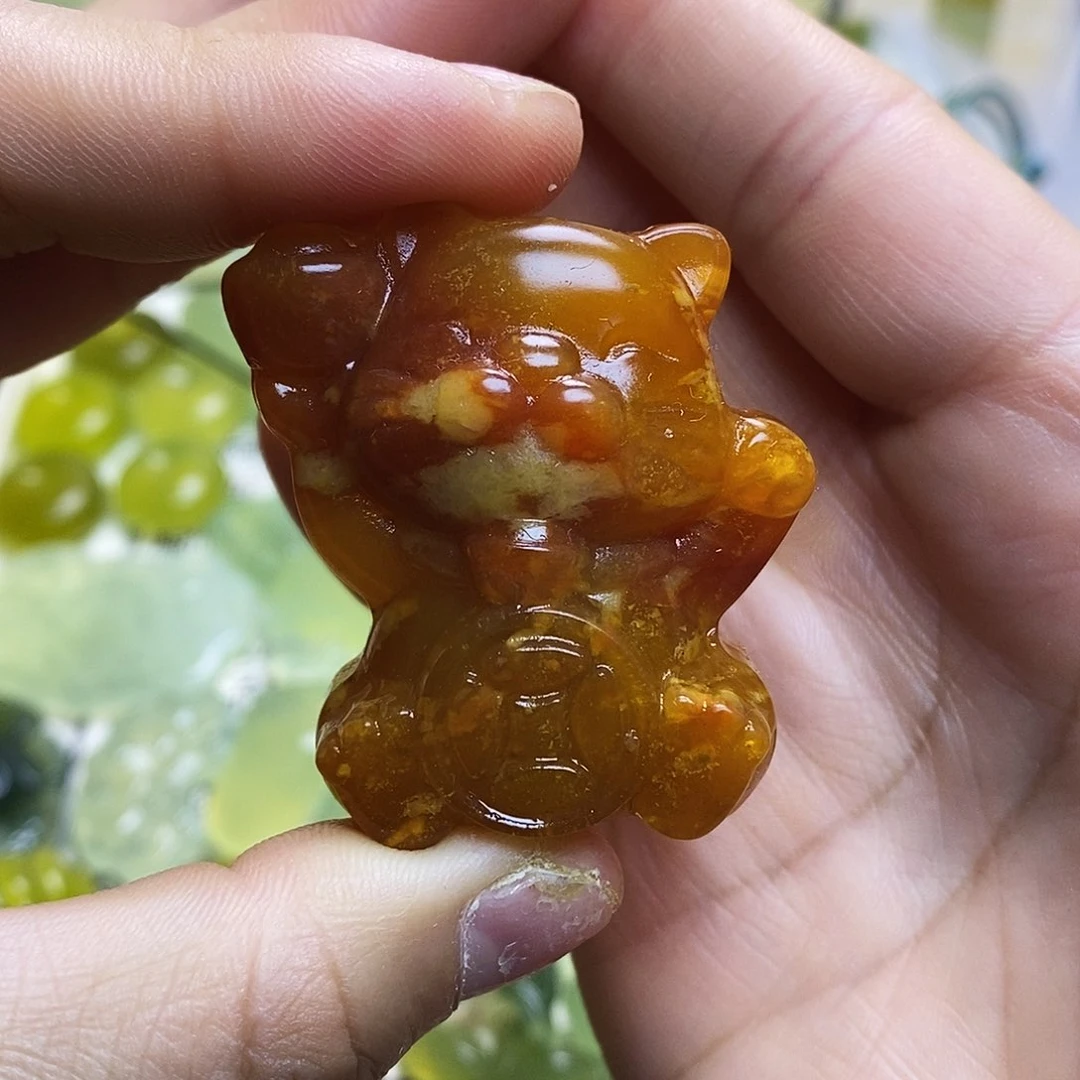 未镶嵌蛇纹石玉颈饰