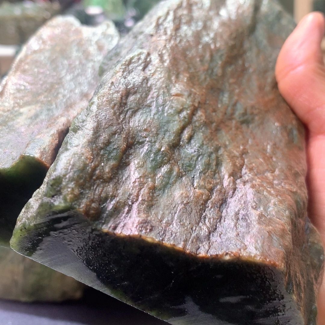 仲***三颈饰未镶嵌和田玉