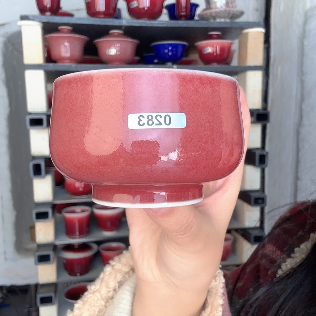 瓷片景德镇郎红陶瓷