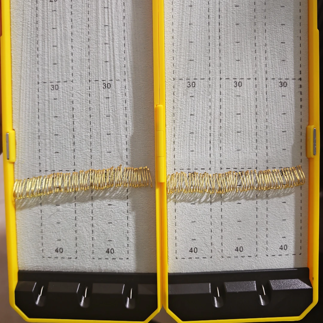 手工精绑成品金袖鱼钩单钩细子线35Cm垂钓渔具