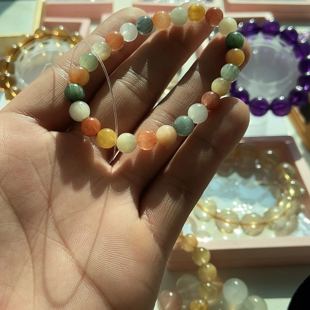 水晶手链未镶嵌天**天默认微瑕