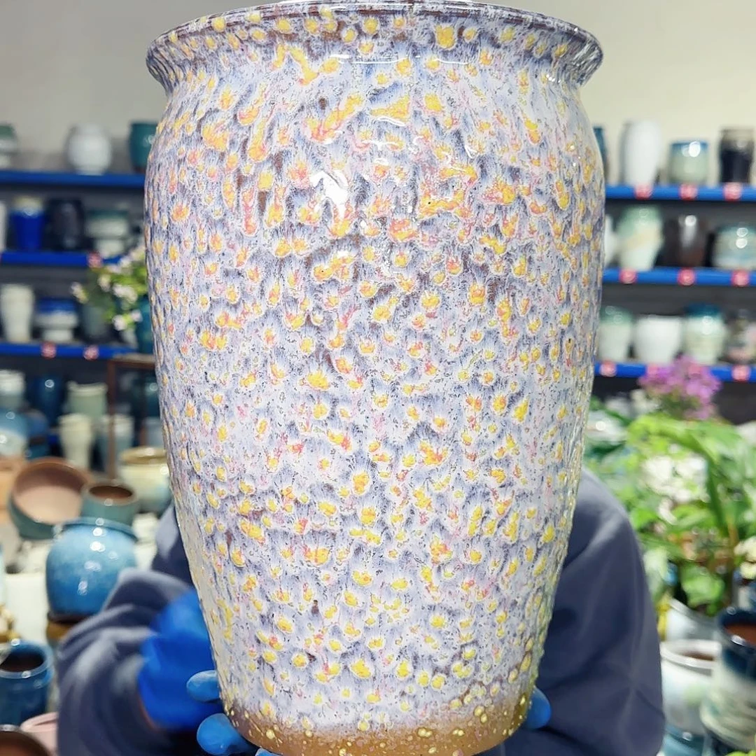 紫砂花盆高30口20