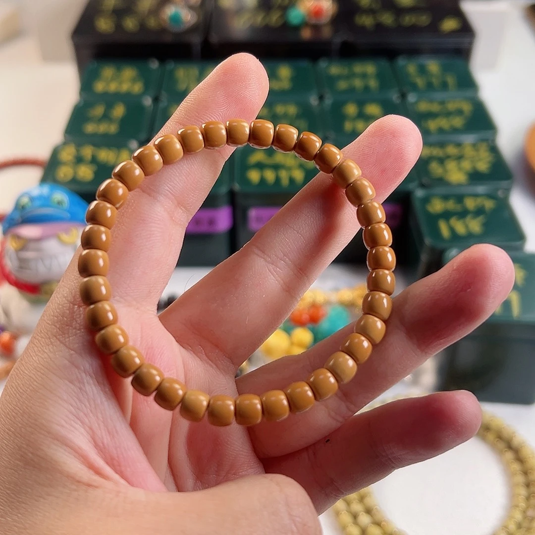 橄榄核吊坠核尖手串