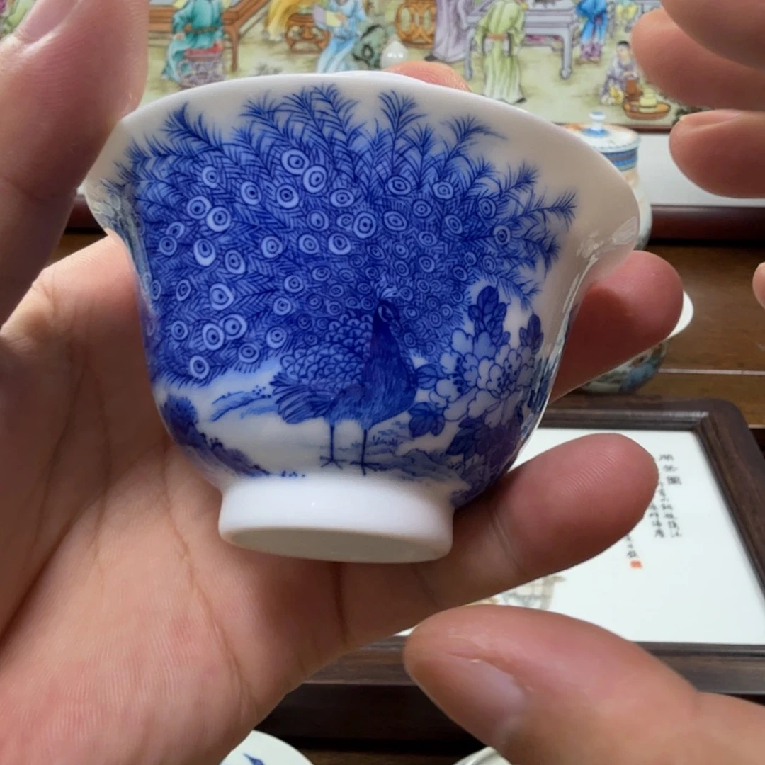 贰***吖全手工全手绘陶瓷
