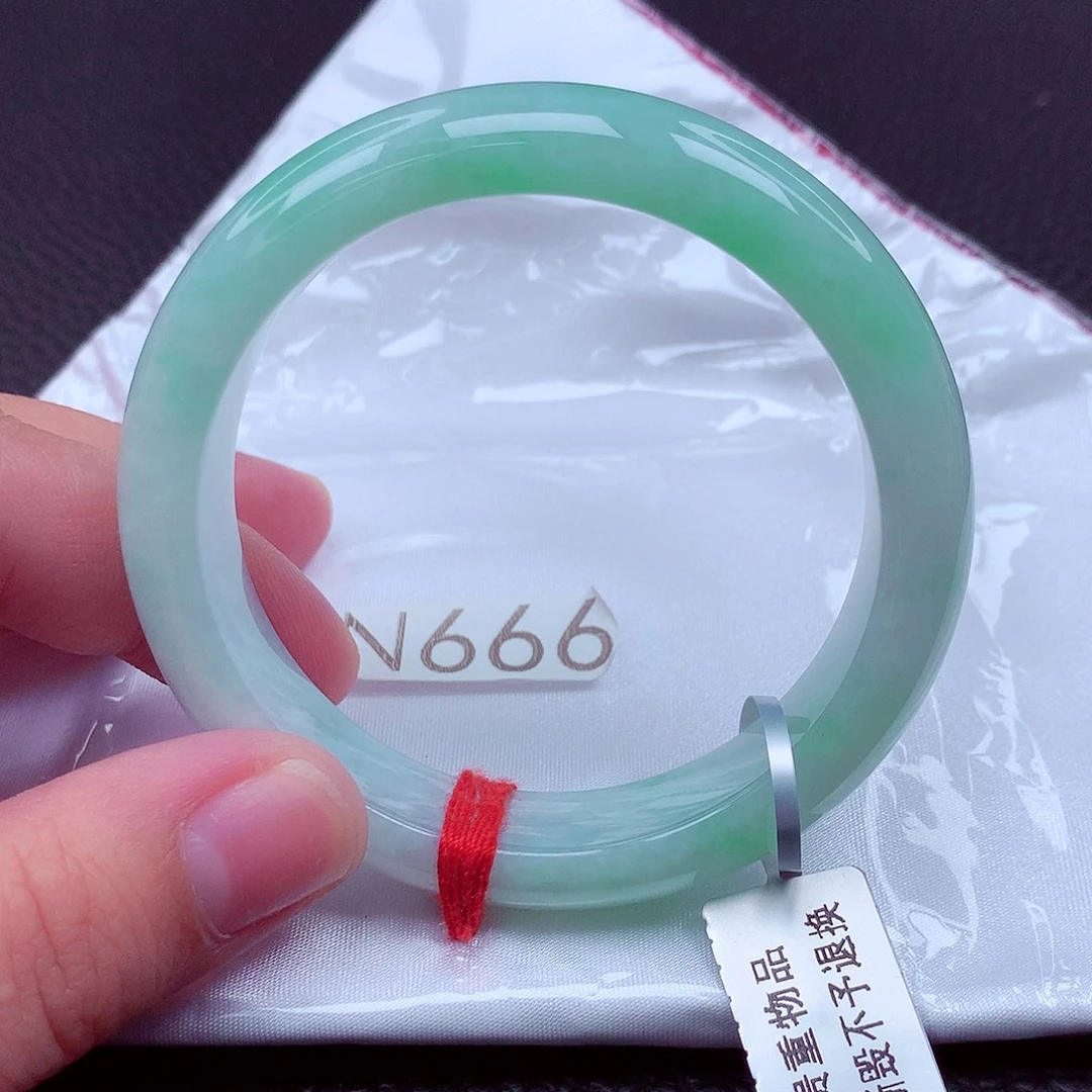 未镶嵌手镯翡翠天然缅甸翡翠A 货