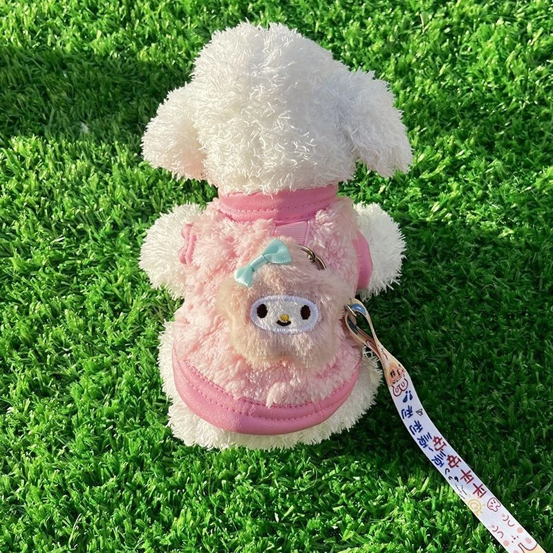 奶猫奶狗衣服幼犬幼猫加绒背心小狗小猫冬季保暖泰迪蓝猫防KKK