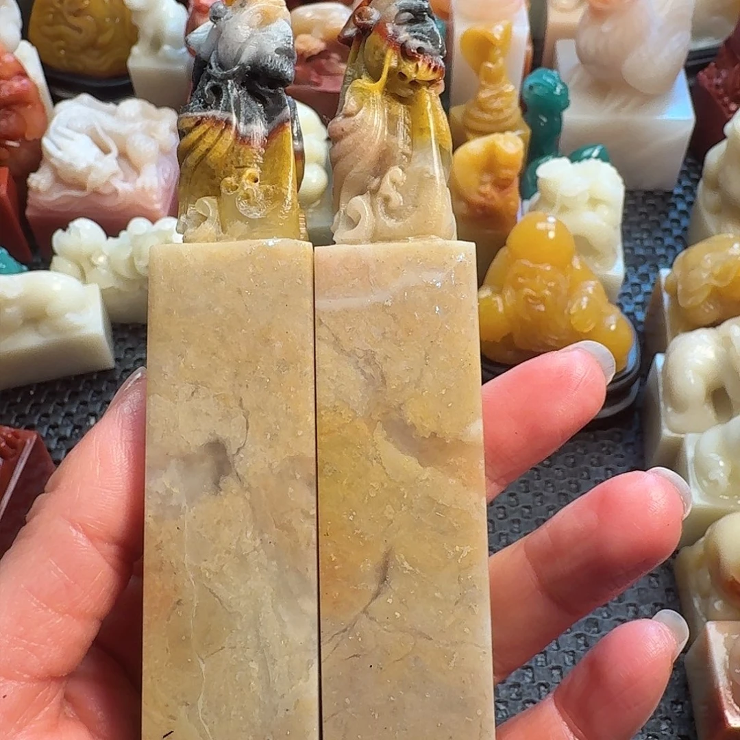 寿山石印石老挝石