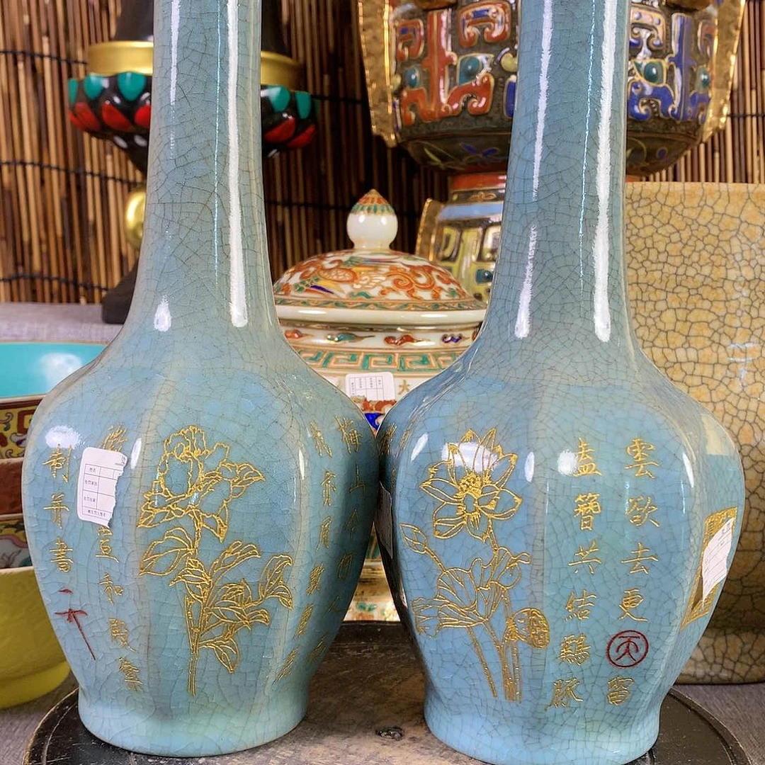 摆件瓷器真的好的458666睛**里