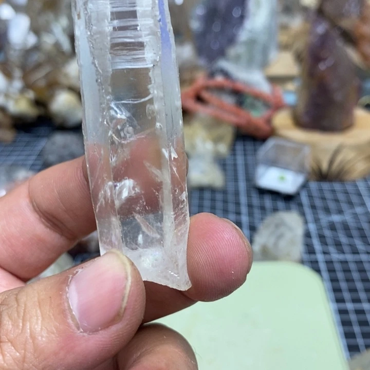 水晶水晶柱未镶嵌