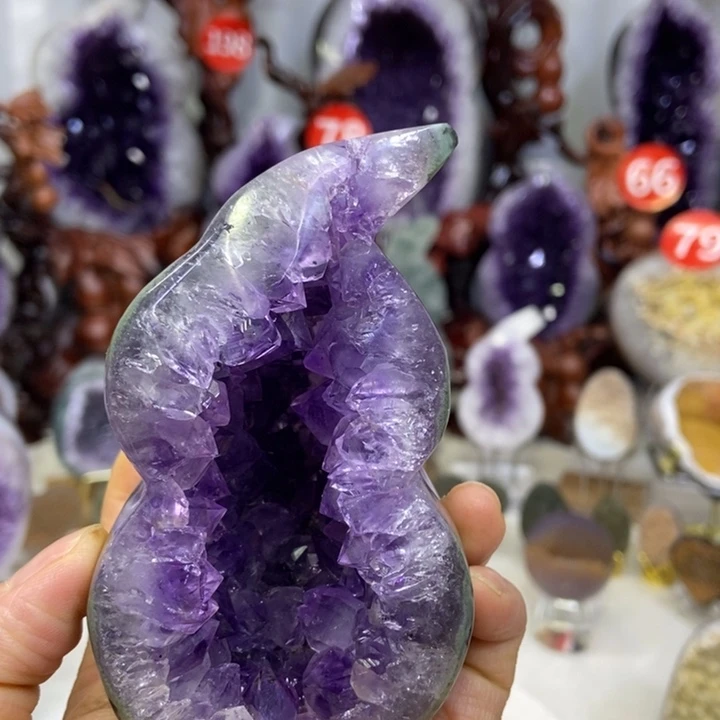 未镶嵌紫晶大型摆件（非配饰）