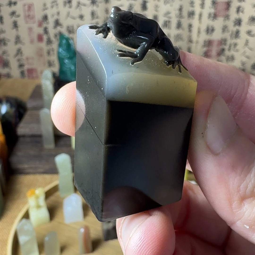 夜***胖昌化石印石昌化晶