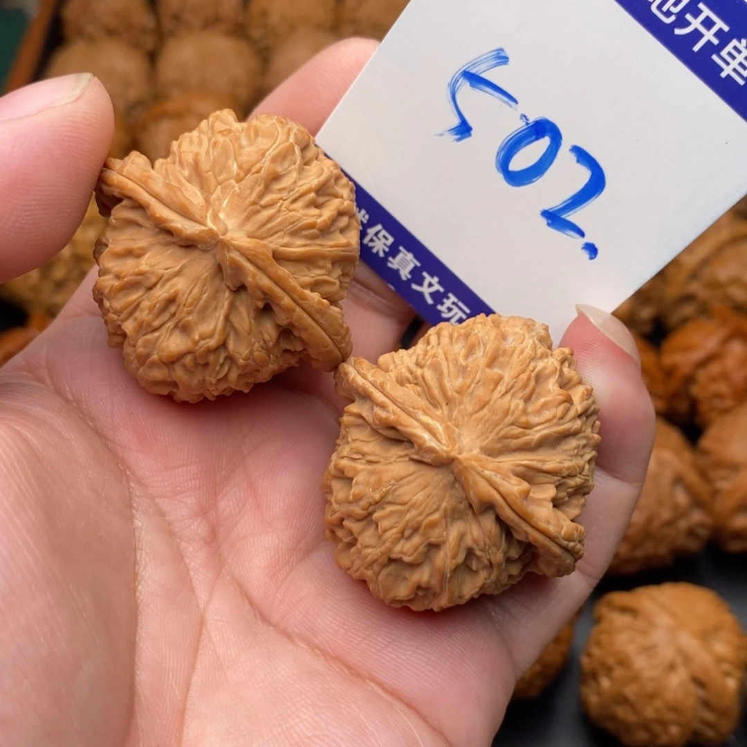 把件文玩核桃白狮子39
