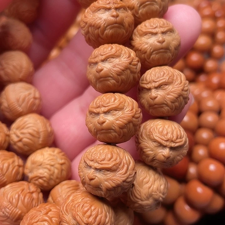 猴头核桃手串快**迪黑