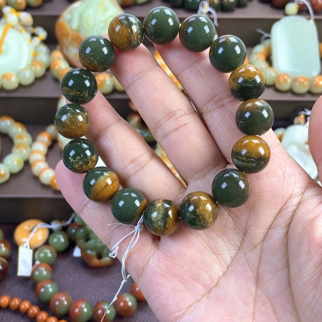 手链未镶嵌透闪石质玉