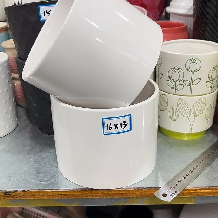 福利价陶瓷花盆全场10包邮