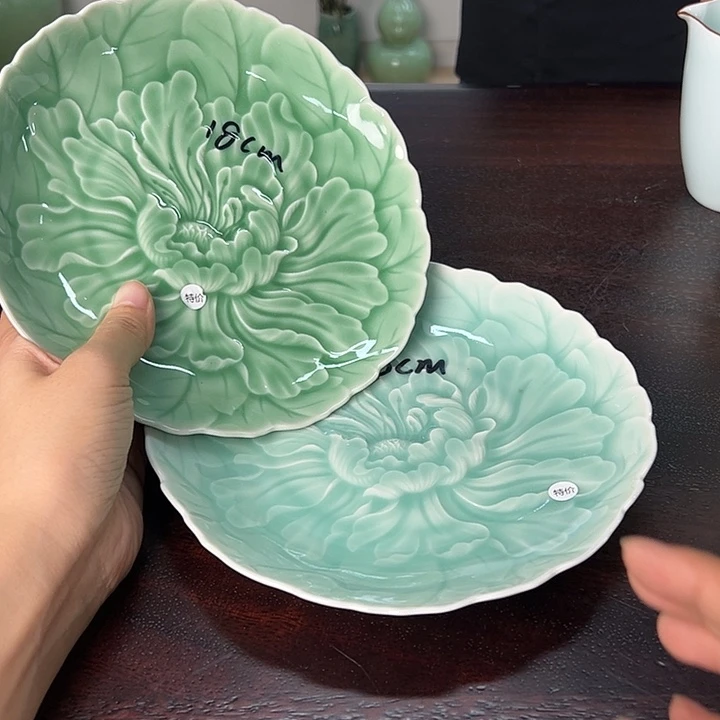 龙泉云间青瓷小米茶器