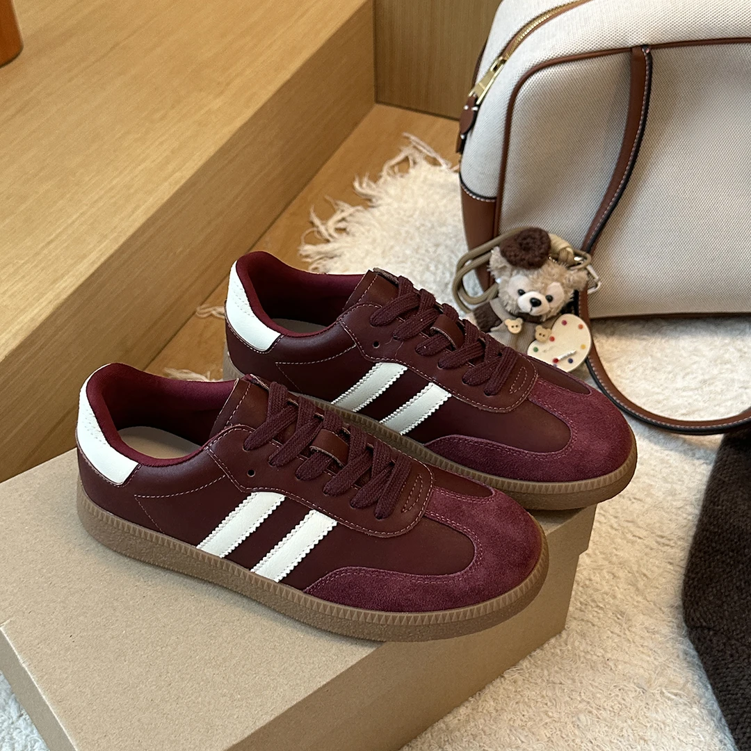 BAO/宝小姐FL时尚德训鞋经典低帮休闲百搭舒适板鞋5900-603