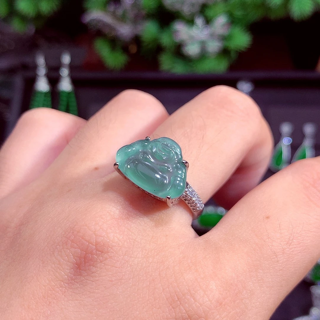 颈饰未镶嵌翡翠天然