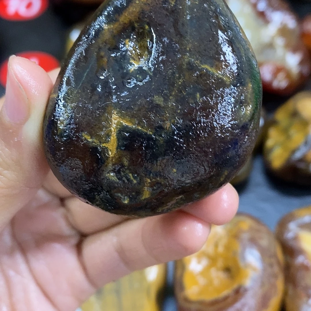 玛瑙/玉髓未镶嵌手把件