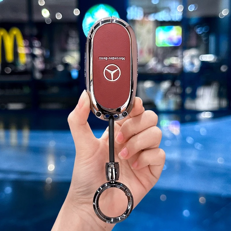 奔驰e300l钥匙套c260l车glc300l a200l glc260 c200l e260 s400壳