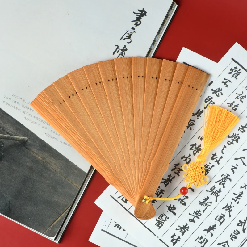 太行崖柏折扇扇子