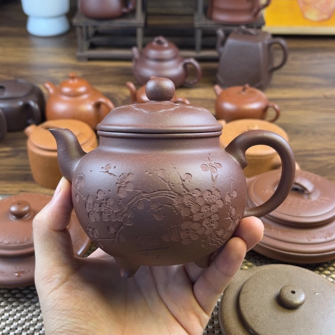 茶壶紫砂手工制作