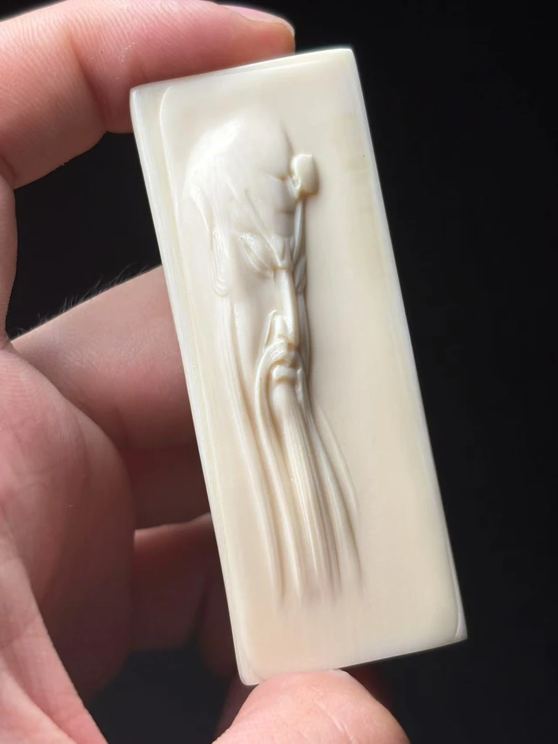 丰骨「猛犸象牙·雕刻」A45-26*67mm 材质保真 假一罚四