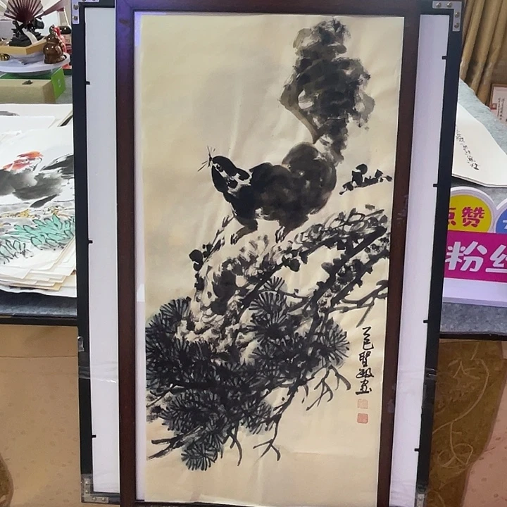 国画张圣敏先生纯手绘作品