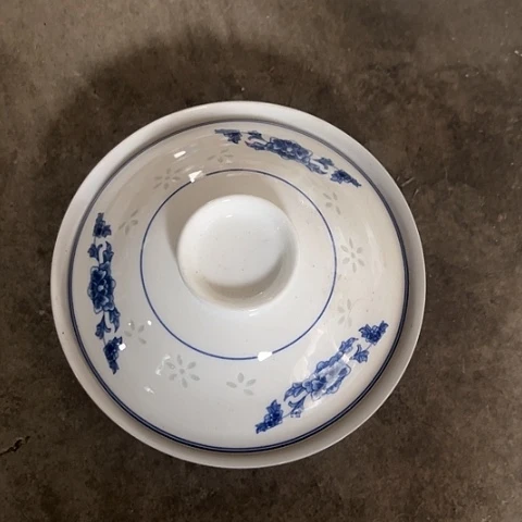 陶瓷6寸盖碗一个陶瓷