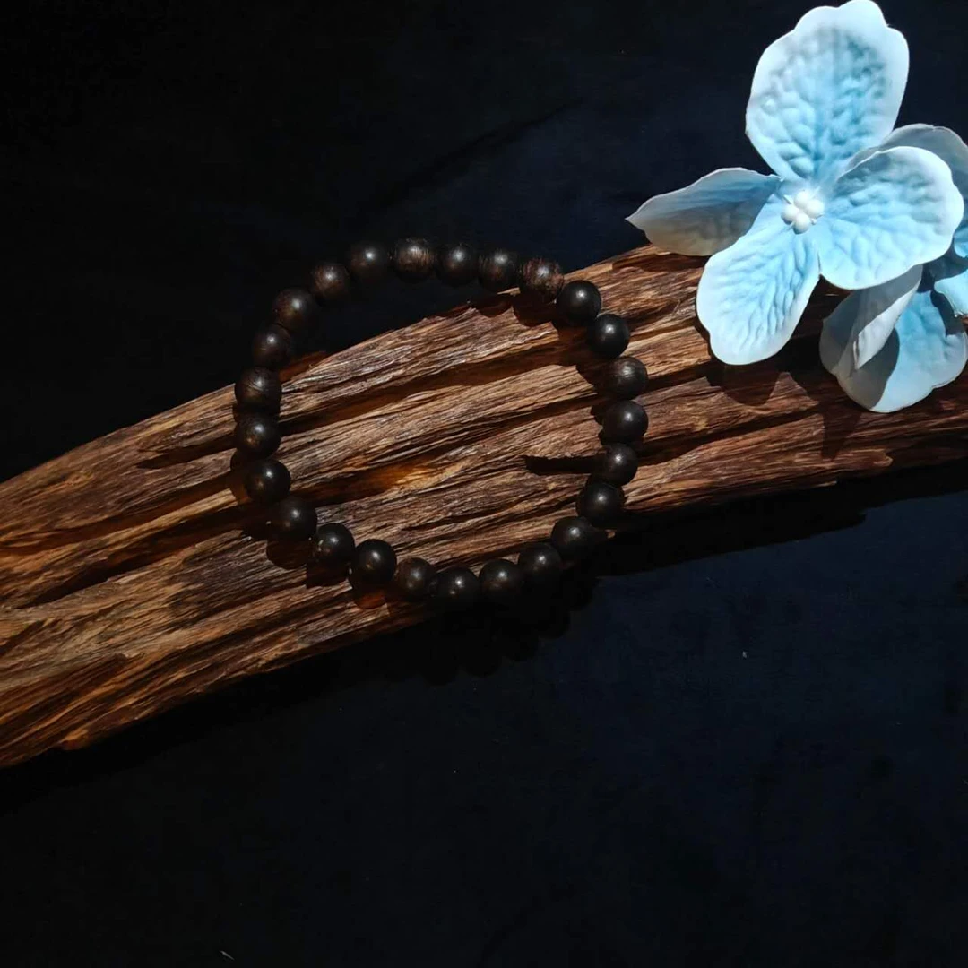 RASSIYAT 沉香AA007【顶奢】沉香手串单圈沉水卡9mm多样性发其一