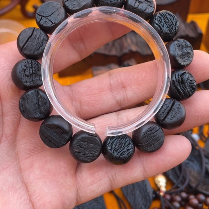 枣木1.5雷焦雷晶颗手串