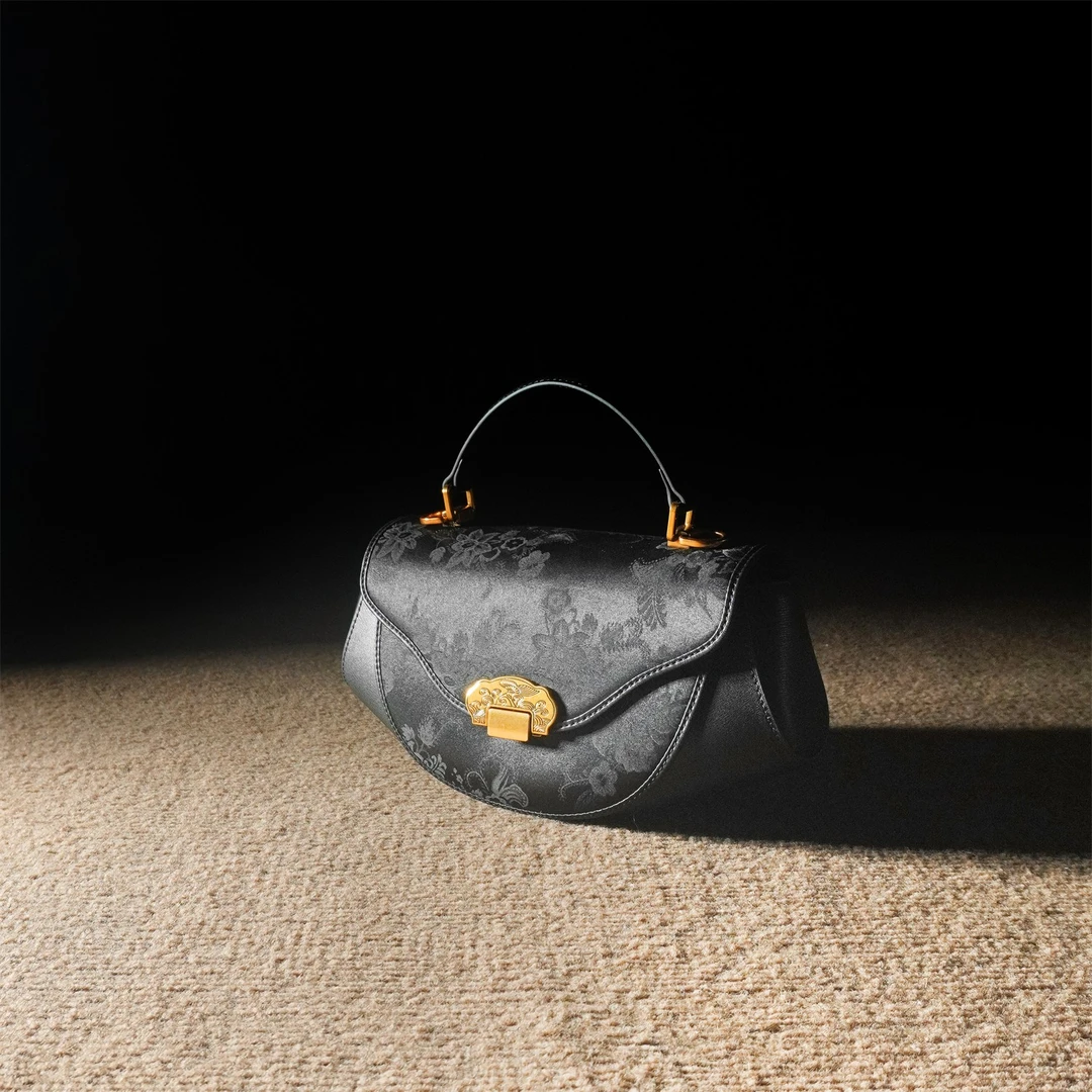 森下新款手提包新中式非遗宋锦国风手提包包包送给妈妈送新年礼物