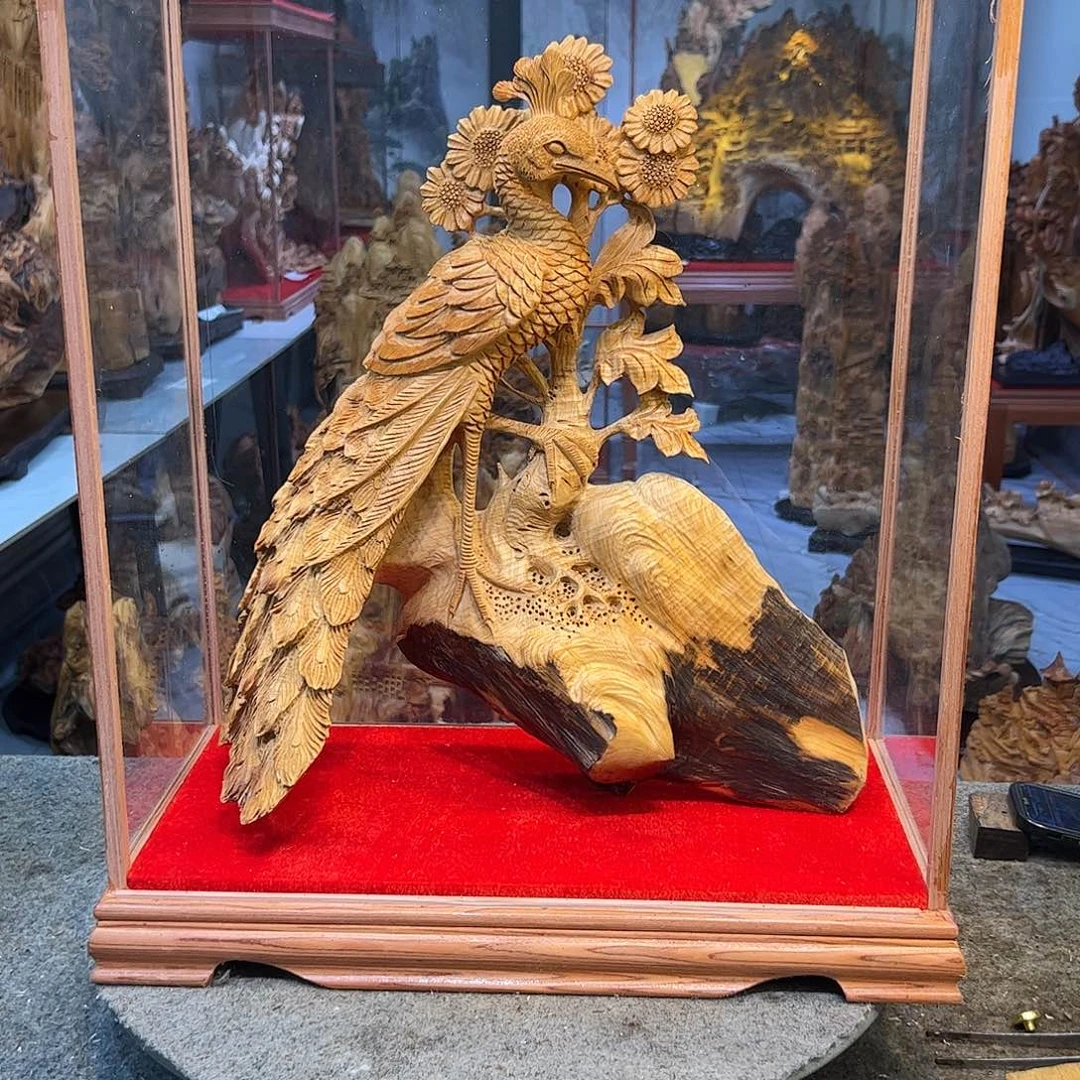柏木（崖柏）崖柏孔雀