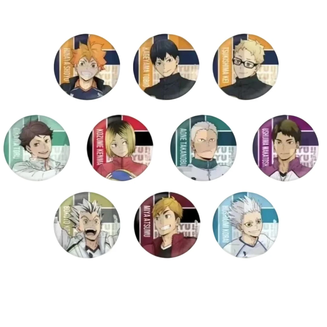 【暴龙】日谷排球少年十周年纪念展场贩限定吧唧透卡盲盒（默认代拆）