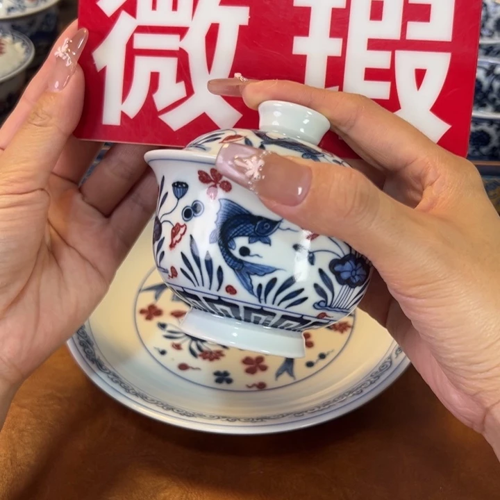 瓷片景德镇陶瓷手工手绘
