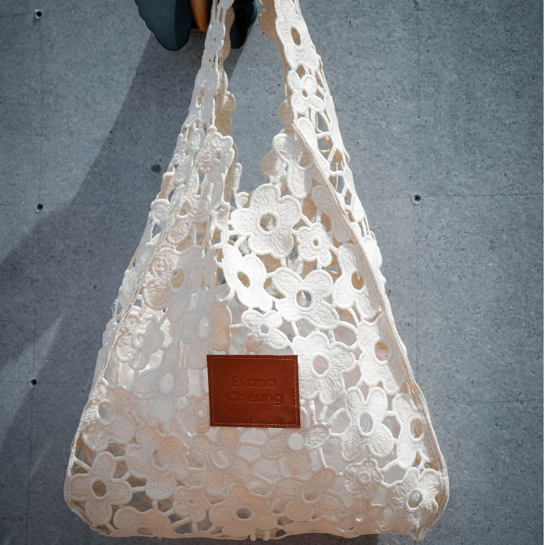 澳洲品牌EvanaCheung【麦田系列山茶花】手提单肩包