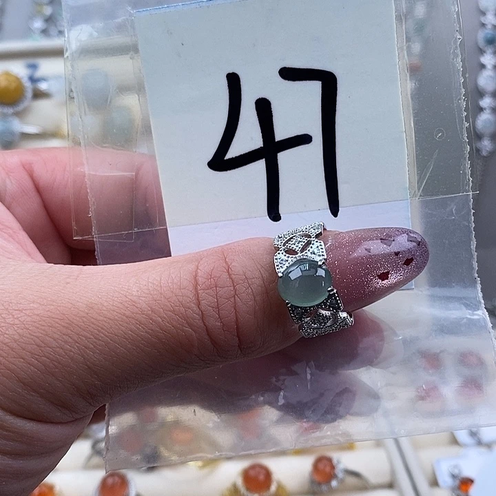 翡翠未镶嵌戒指缅甸