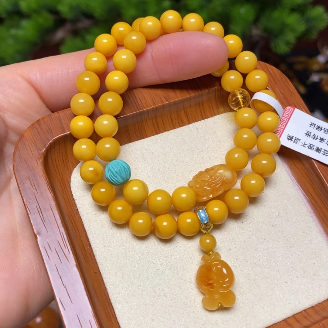 【闪购商品】手链蜜蜡未镶嵌手串