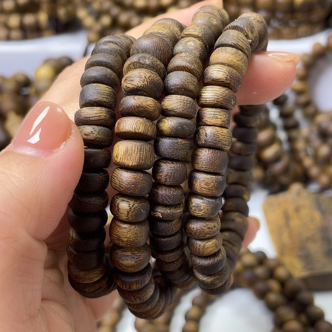 沉香碎屑沉香09虫漏单圈