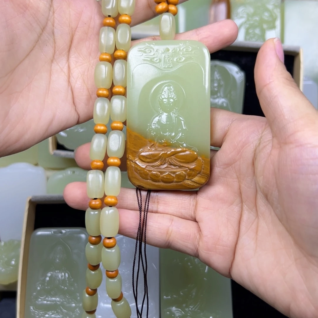 广***客新疆昆仑山料观音