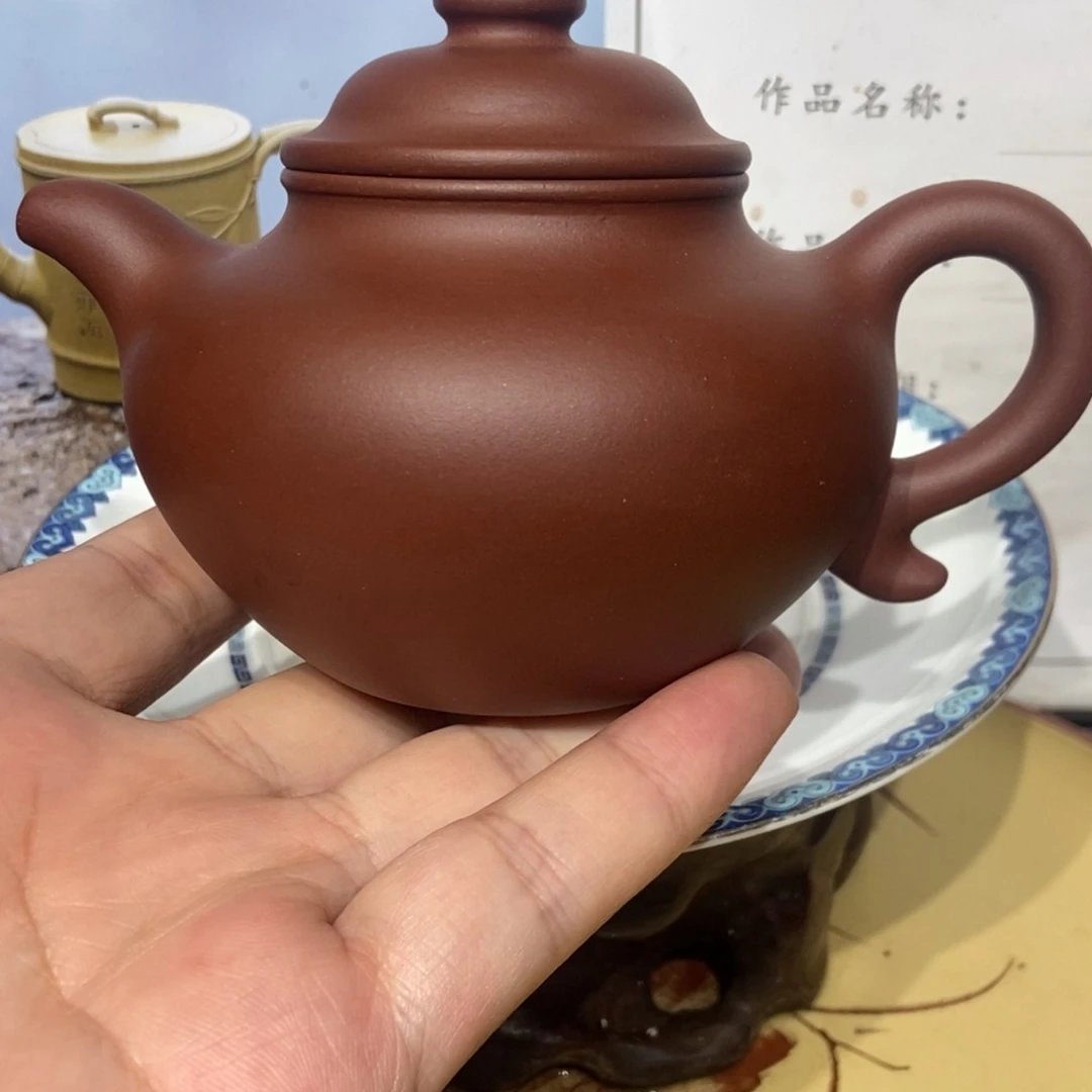 紫砂茶壶容量宜兴紫砂